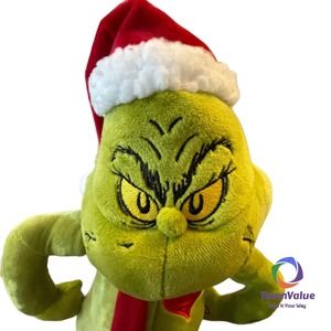 The Grinch Who Stole Christmas 21" Plush Standing Doll Greeter Big Beating Heart